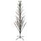 9ft. Pre-Lit Black Cascade Outdoor Halloween Twig Tree, Orange Lights